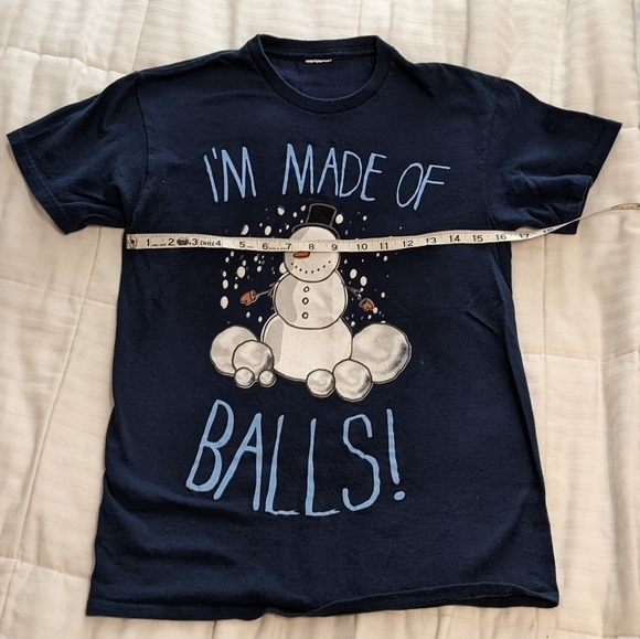 Silly kids winter snowman graphic tee - Picture 3 of 5
